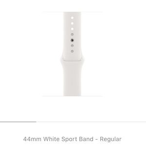 Apple Watch White Sport Band 44mm NEW